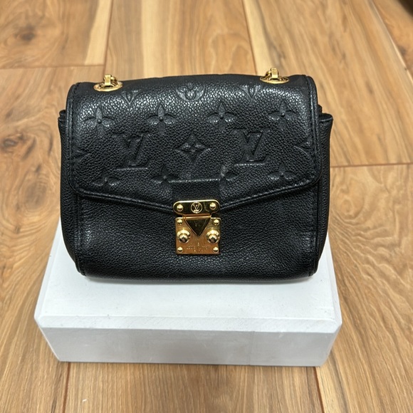 🖤 Black Crossbody Louis Vuitton Crossbody Empreinte Saint Germain BB - Picture 2 of 10